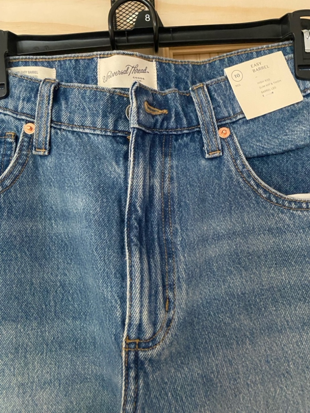 Universal Thread High Rise Blue Mom Jeans - Picture 6 of 10